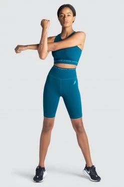 Female Outlet Adapt Bike Shorts - Deep Blue Womens