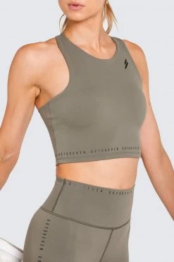 Female Outlet Womens Adapt Bike Shorts - Khaki Green