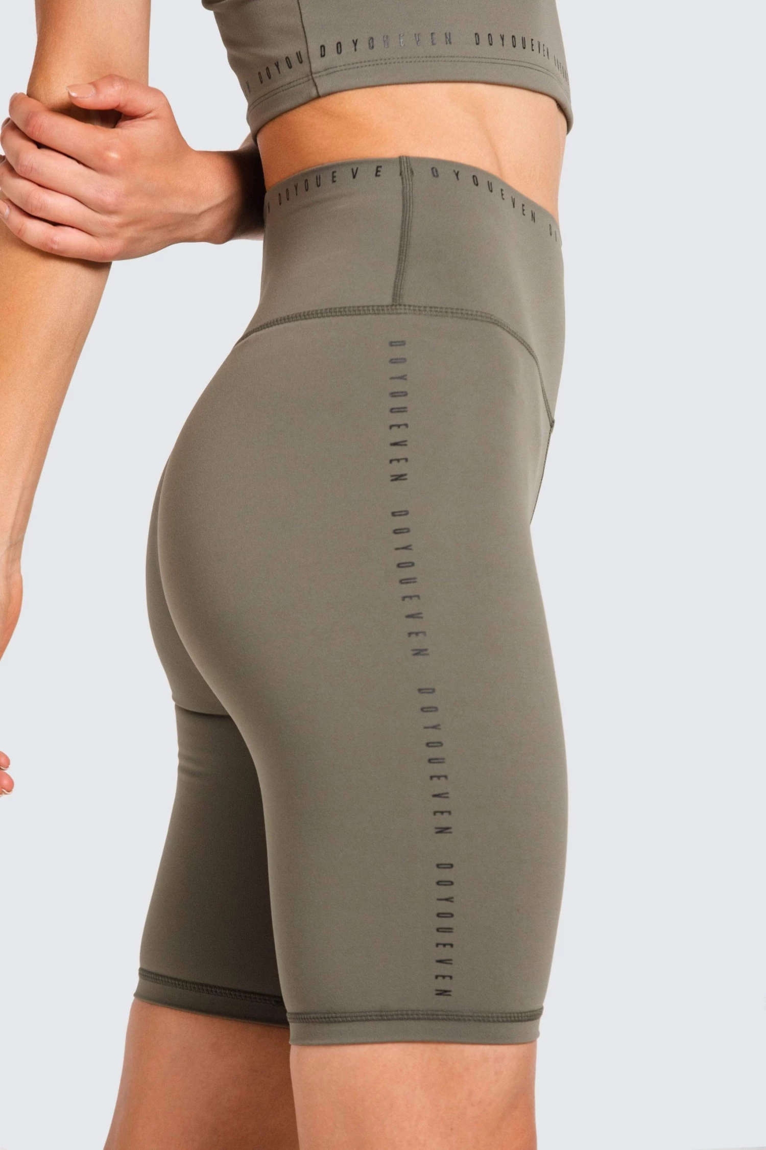 Female Outlet Womens Adapt Bike Shorts - Khaki Green