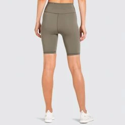 Female Outlet Womens Adapt Bike Shorts - Khaki Green
