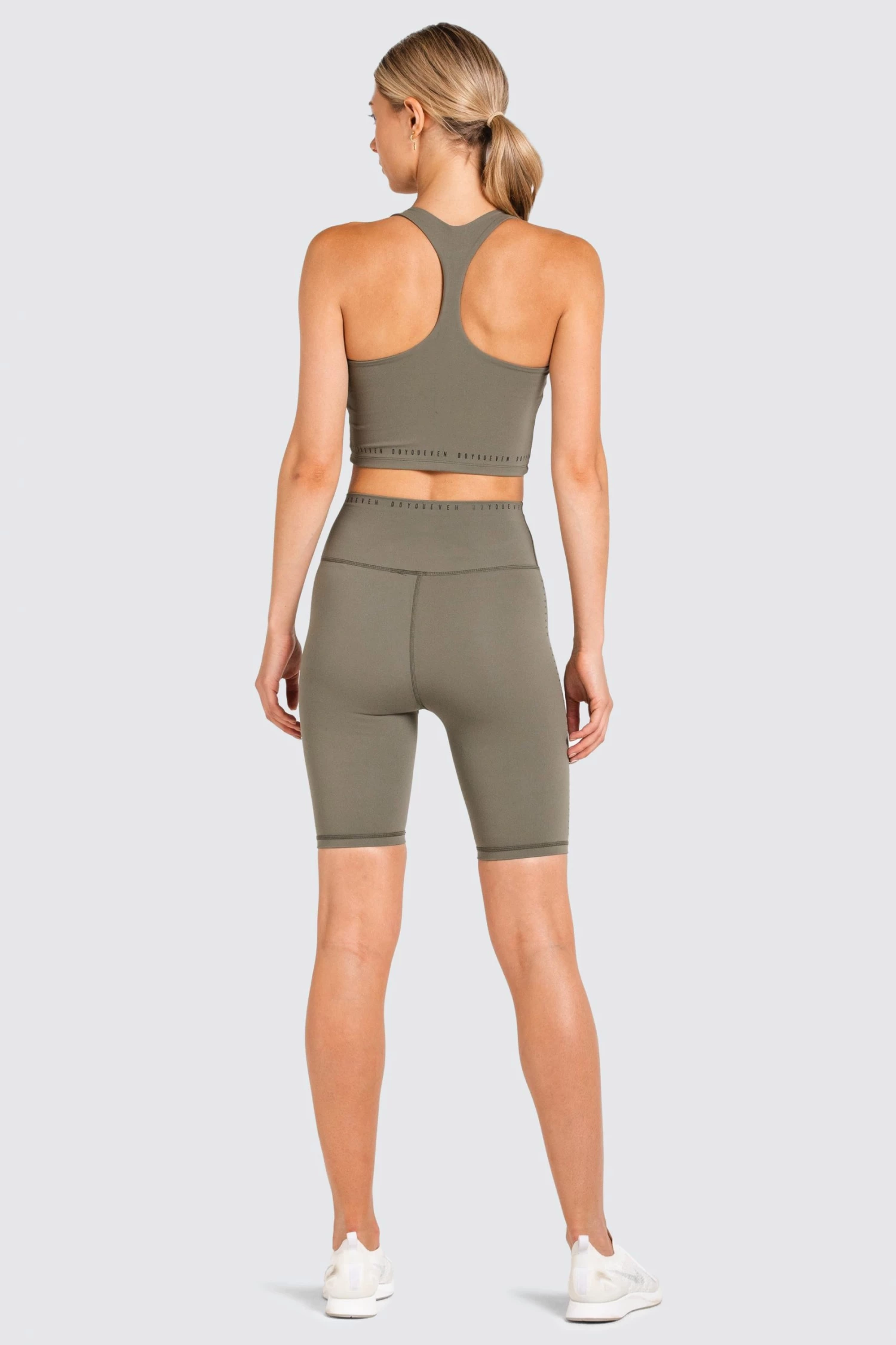 Female Outlet Womens Adapt Bike Shorts - Khaki Green