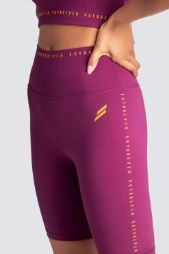 Female Outlet Womens Adapt Bike Shorts - Rich Burgundy