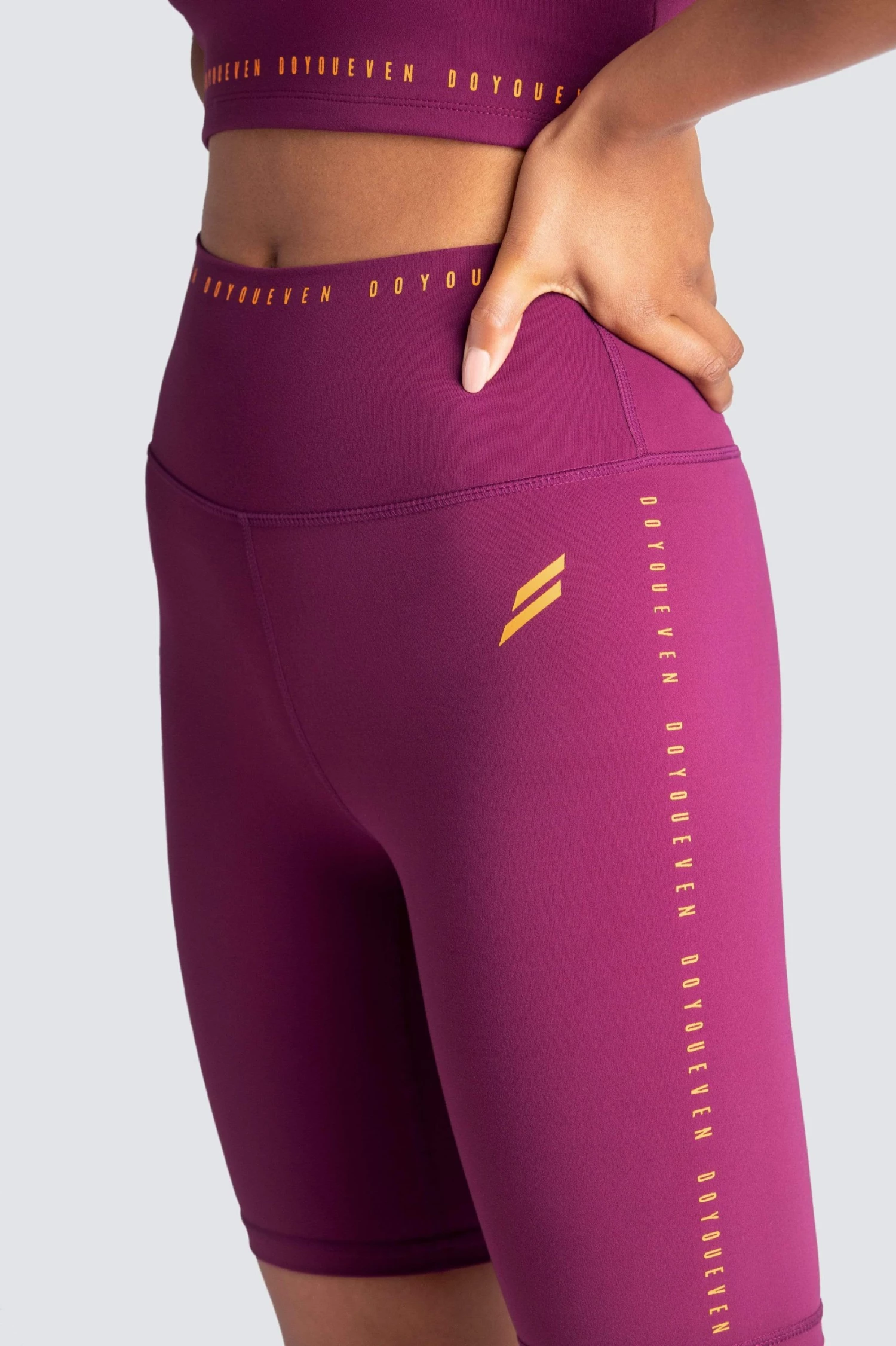 Female Outlet Womens Adapt Bike Shorts - Rich Burgundy