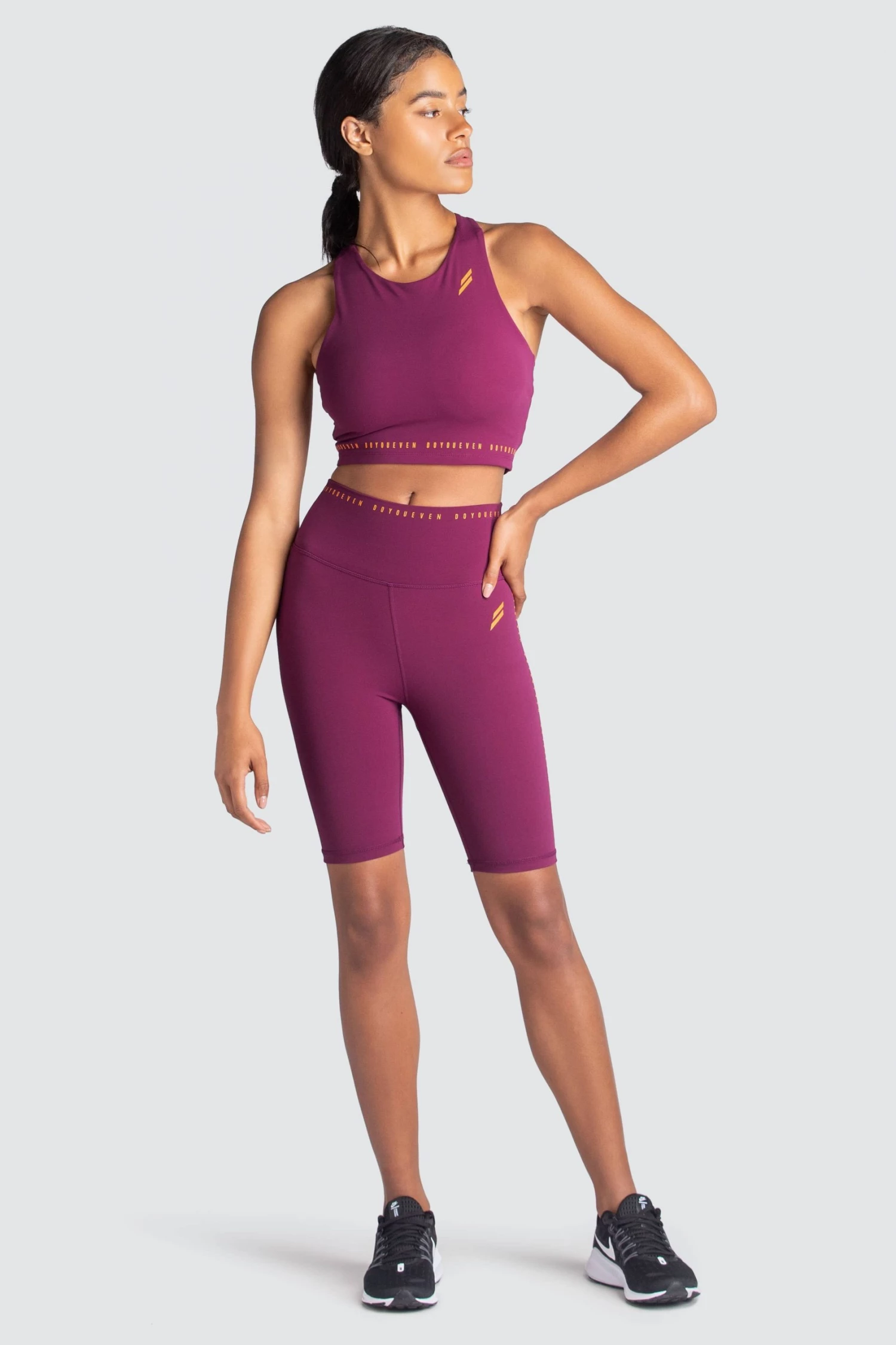 Female Outlet Womens Adapt Bike Shorts - Rich Burgundy