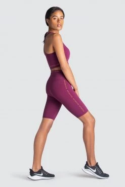 Female Outlet Womens Adapt Bike Shorts - Rich Burgundy