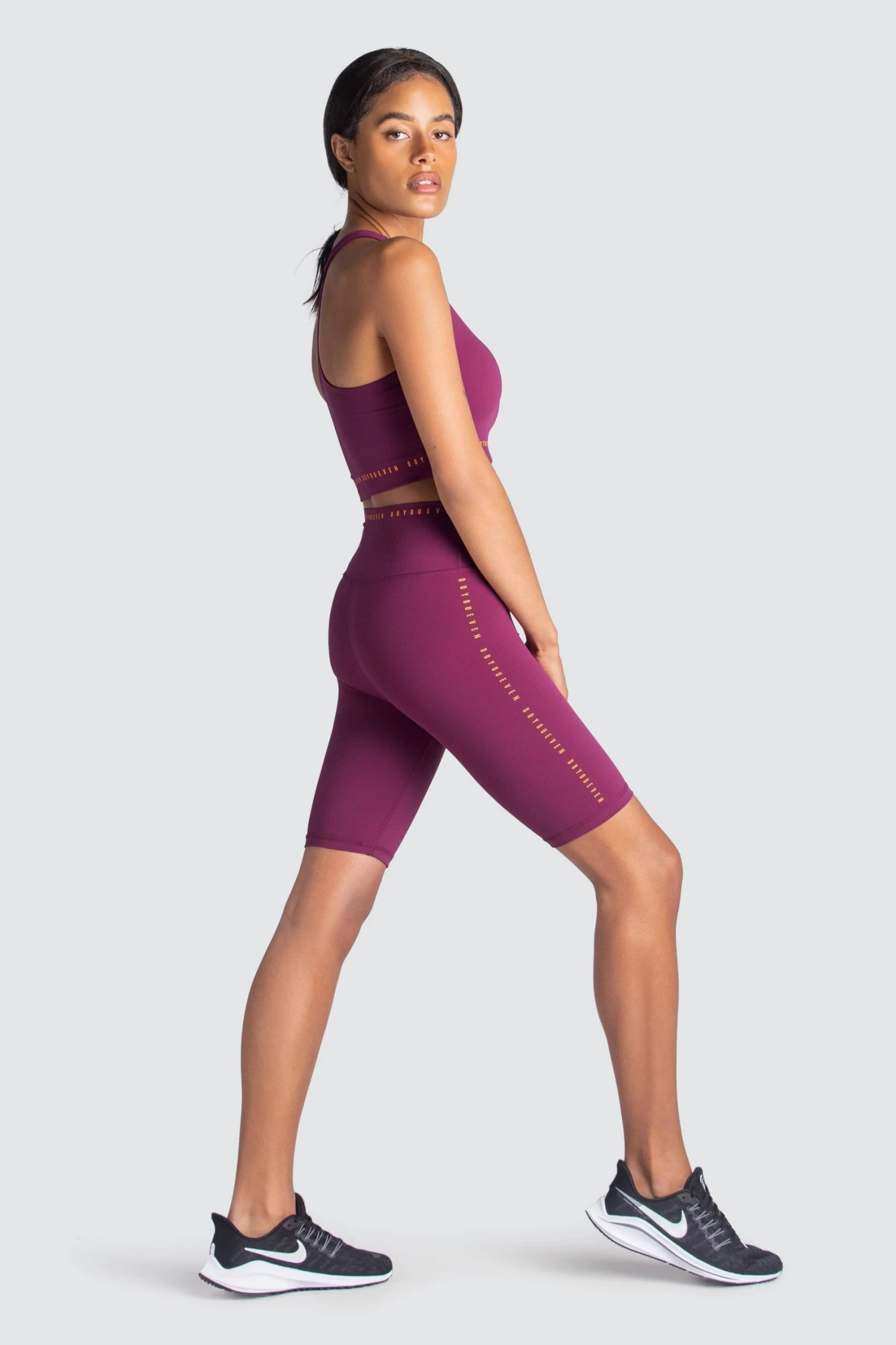 Female Outlet Womens Adapt Bike Shorts - Rich Burgundy