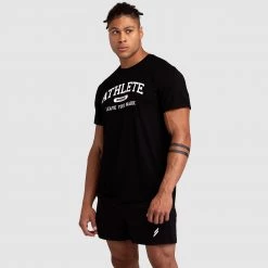 Darren Athlete Regular Fit Tee - Black