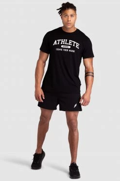 Darren Athlete Regular Fit Tee - Black