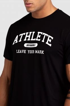 Darren Athlete Regular Fit Tee - Black