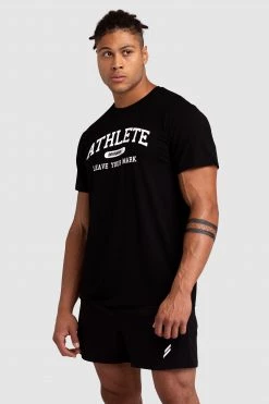 Darren Athlete Regular Fit Tee - Black