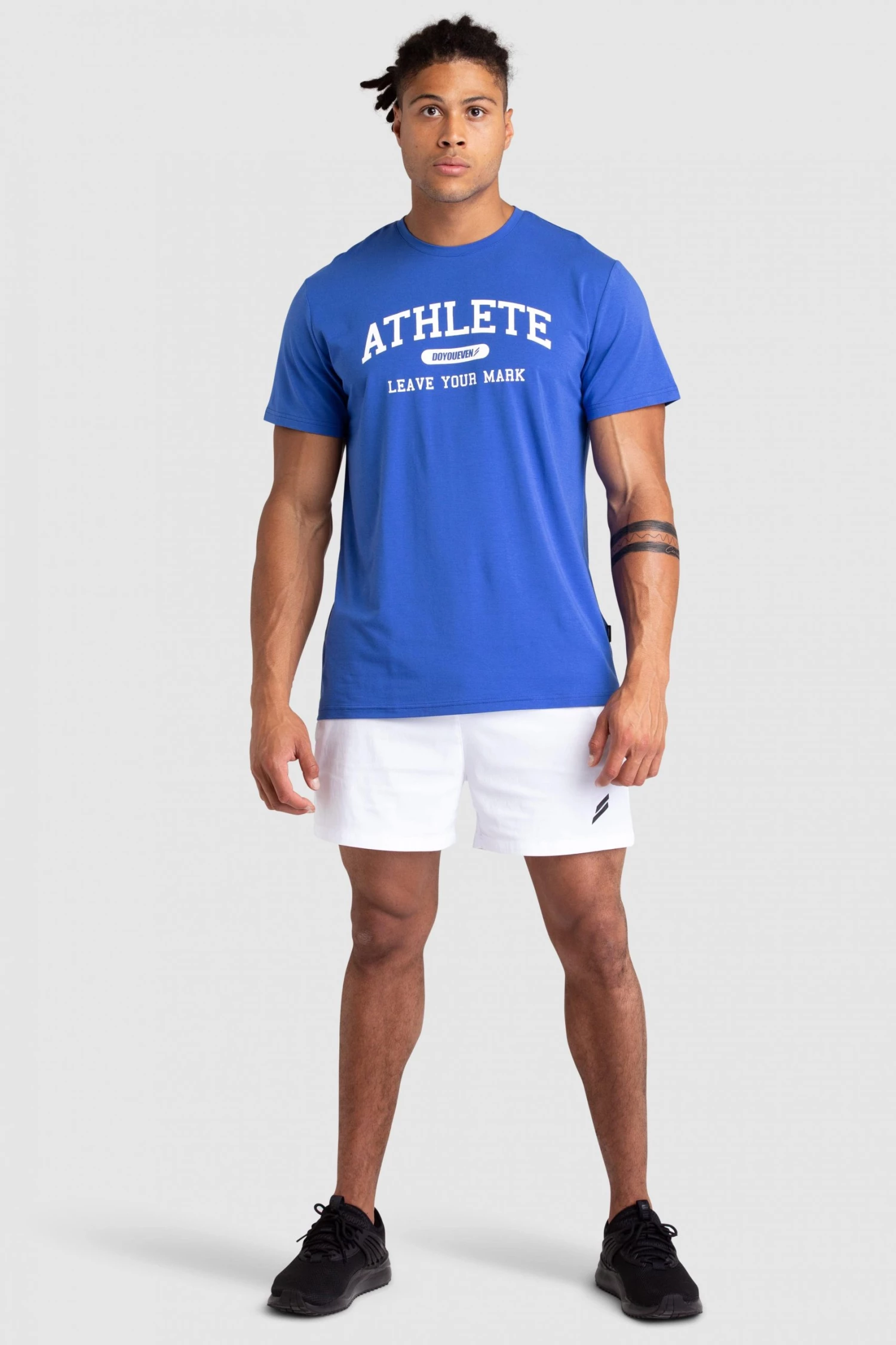 Darren Athlete Regular Fit Tee - Blue Mens