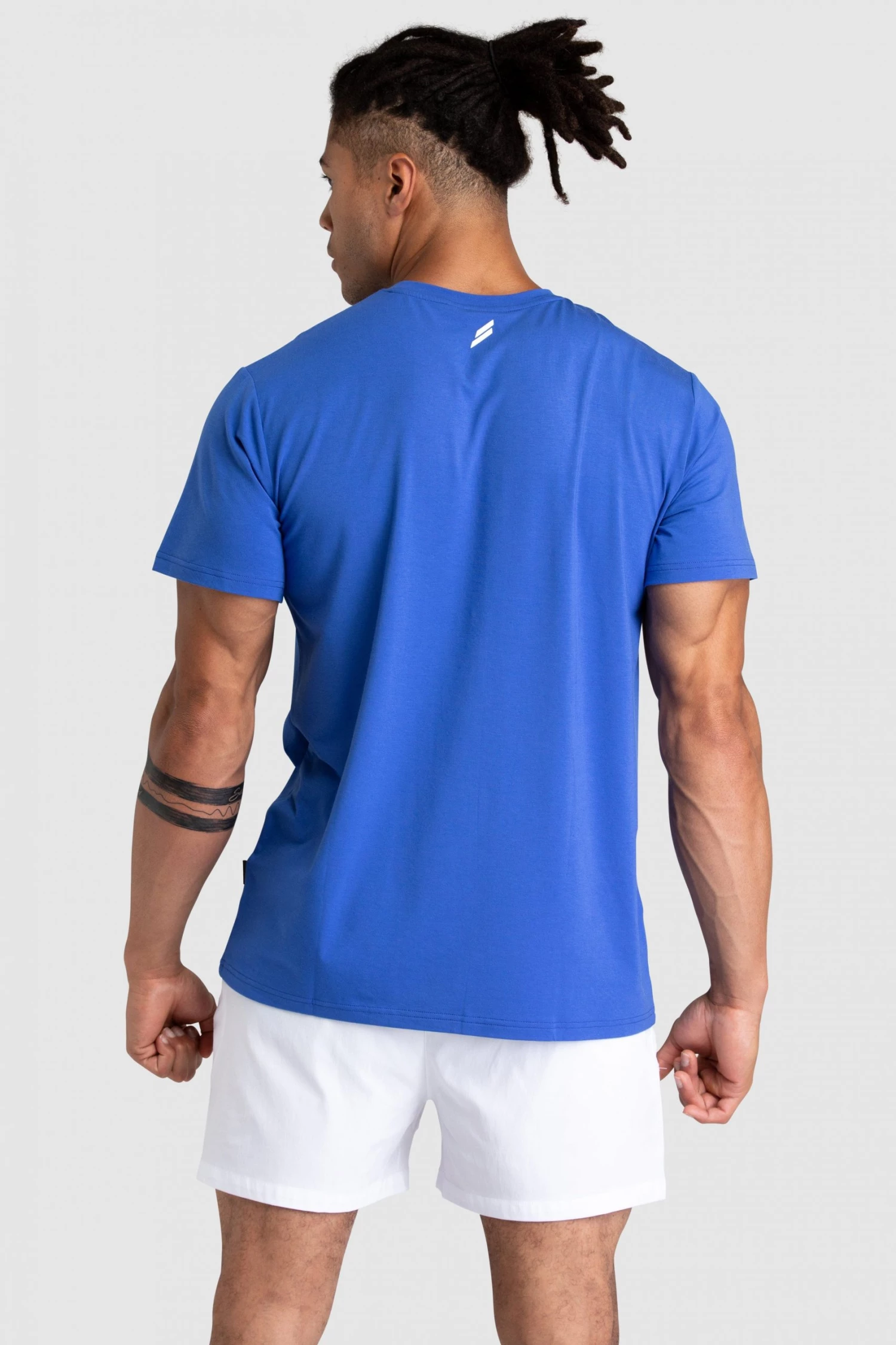 Darren Athlete Regular Fit Tee - Blue Mens
