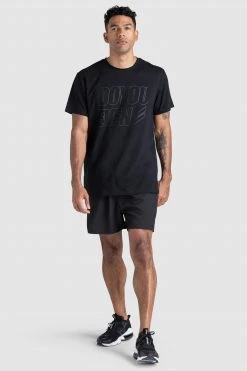 Darren Blackout Split Prime Regular Fit Tee Mens