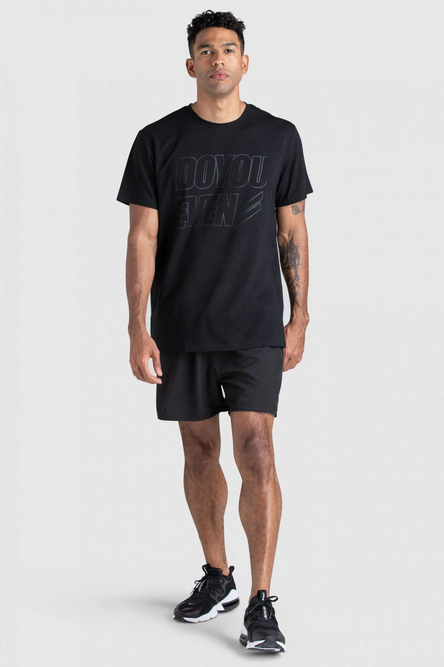 Darren Blackout Split Prime Regular Fit Tee Mens