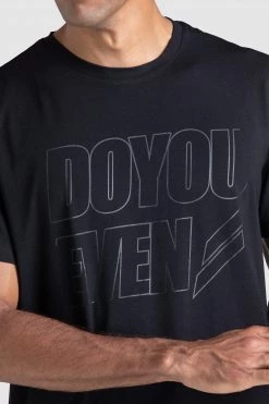 Darren Blackout Split Prime Regular Fit Tee Mens