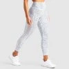 Tracy Womens Breeze Mesh Leggings - White Speckle