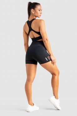 Tracy Breeze Mesh Shorts - Jet Black