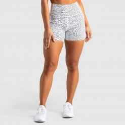 Tracy Breeze Mesh Shorts - White Speckle Womens