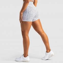 Tracy Breeze Mesh Shorts - White Speckle Womens