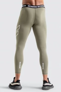 Male Outlet Mens Compfit Core Tights - Khaki