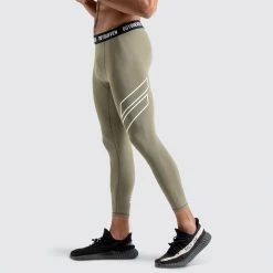 Male Outlet Mens Compfit Core Tights - Khaki
