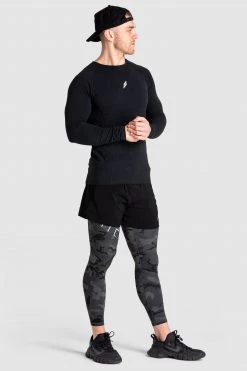Tracy Mens CompFit+ Icon Longsleeve - Black