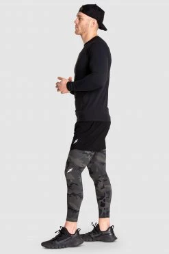 Tracy Mens CompFit+ Icon Longsleeve - Black