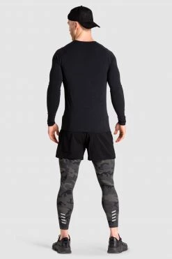 Tracy Mens CompFit+ Icon Longsleeve - Black