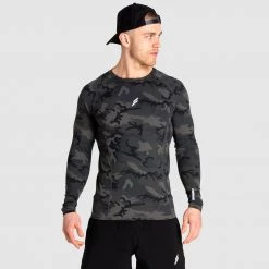 Tracy Mens CompFit+ Icon Longsleeve - Camo