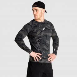 Tracy Mens CompFit+ Icon Longsleeve - Camo