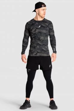Tracy Mens CompFit+ Icon Longsleeve - Camo