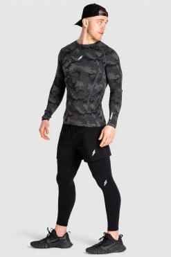 Tracy Mens CompFit+ Icon Longsleeve - Camo