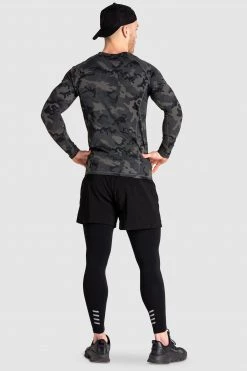 Tracy Mens CompFit+ Icon Longsleeve - Camo