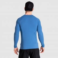 Male Outlet Mens CompFit+ Icon Longsleeve - Royal Blue