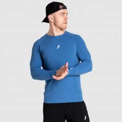 Male Outlet Mens CompFit+ Icon Longsleeve - Royal Blue