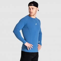 Male Outlet Mens CompFit+ Icon Longsleeve - Royal Blue