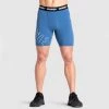 Male Outlet Compfit+ Icon Shorts - Royal Blue