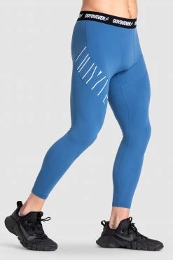 Male Outlet CompFit+ Icon Tights - Royal Blue