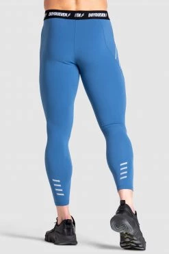 Male Outlet CompFit+ Icon Tights - Royal Blue