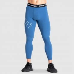 Male Outlet CompFit+ Icon Tights - Royal Blue