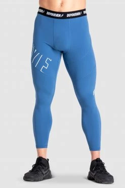 Male Outlet CompFit+ Icon Tights - Royal Blue