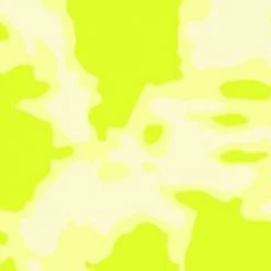 Male Outlet Compfit Tie Dye 3/4 Tights - Citrus Yellow