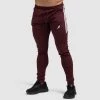 Darren Dual Stripe Pants - Deep Burgundy Mens