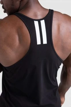 Aivory Dual Stripe Stringer - Black