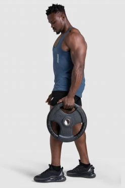 Aivory Dual Stripe Stringer - Navy