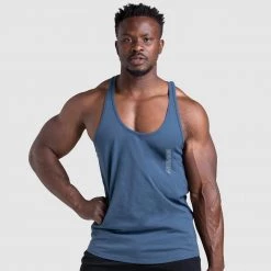 Aivory Dual Stripe Stringer - Navy