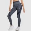 Pony DYE Scrunch Seamless Leggings - Black Marl