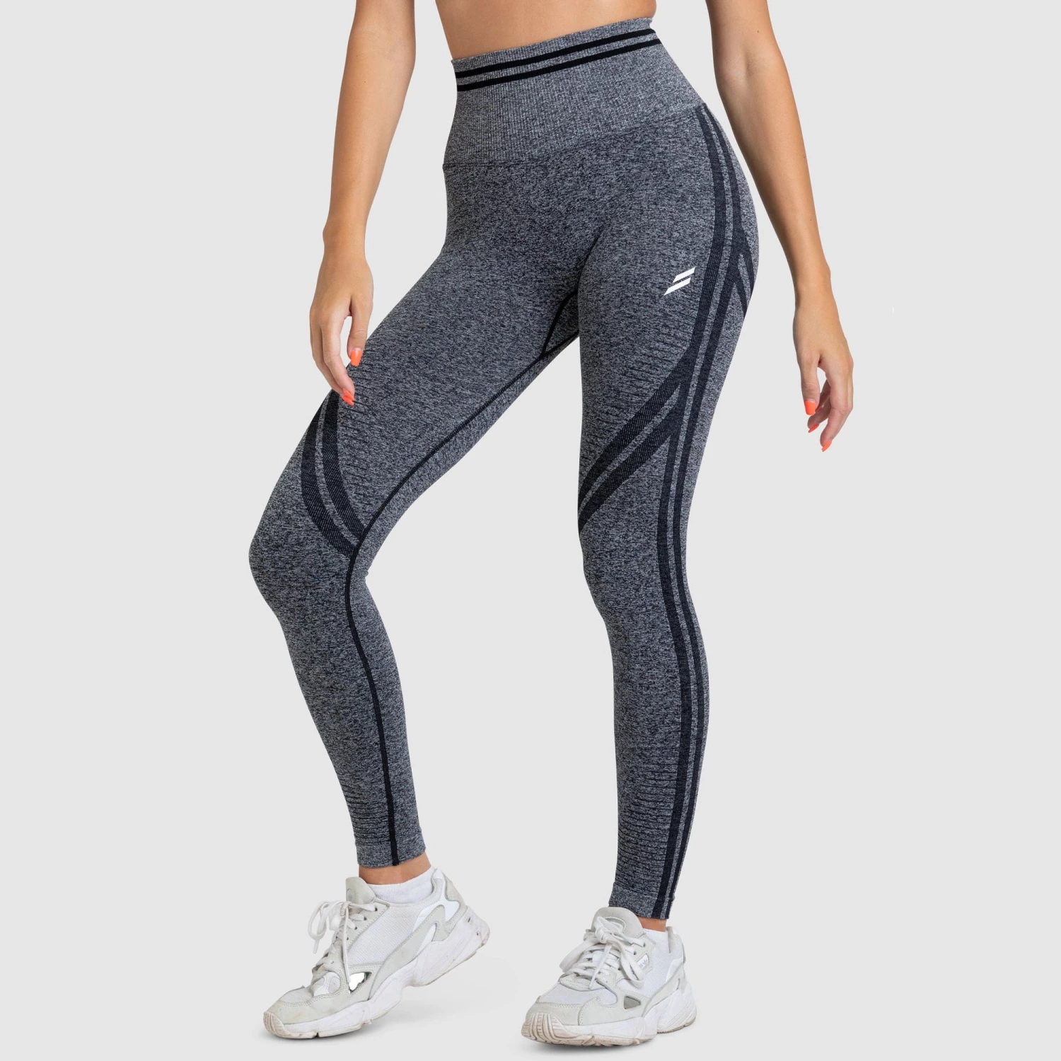 Pony DYE Scrunch Seamless Leggings - Black Marl
