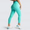 Female Outlet Womens DYE Scrunch Seamless Leggings - Bright Teal