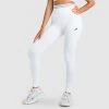 Pony DYE Scrunch Seamless Leggings - Bright White